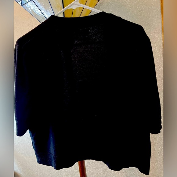 Black faded glory size large sweater - Picture 3 of 3